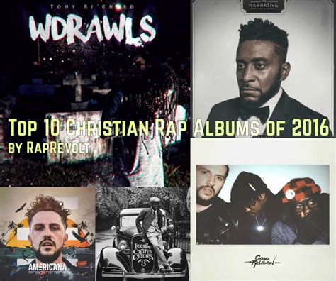 Top 10 Christian Rap Albums of 2016 (1 through 5) – RapRevolt