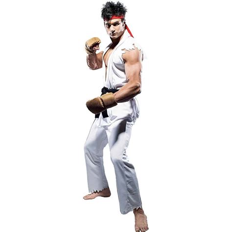 Paper Magic Street Fighter Ryu Costume – NoveltyStreet