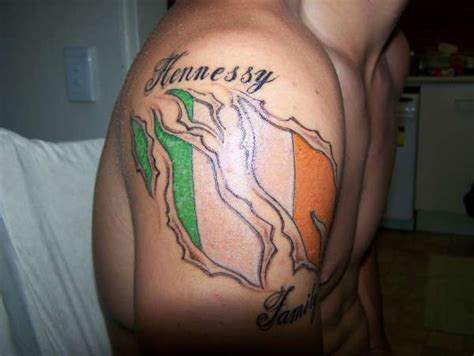 15 Unforgettable Irish Tattoo Designs Irish Flag Tattoo – YusraBlog.com