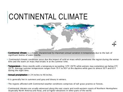 Continental Climatic Zone