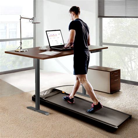 WalkingPad A1 Pro Walking Pad Smart Treadmill + ACGAM Electric Desk