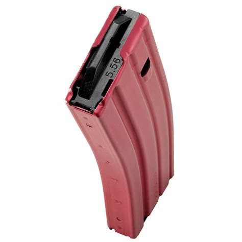 Dura Mag AR-15 MAGAZINE - .223/5.56 - 30 ROUND - RED/BLACK