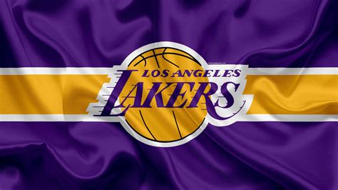 Lakers Logo In Dark Purple Background Basketball HD Sports Wallpapers ...