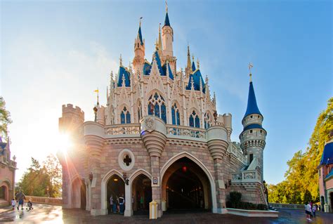 Cinderella Castle Backside - Disney Tourist Blog