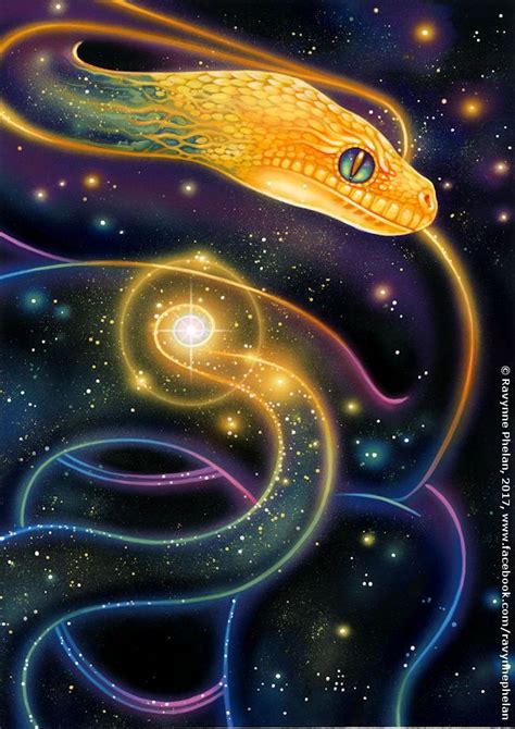 Divine Transformation by ravynnephelan | Snake art, Visionary art ...