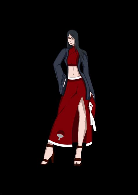 Sarada Uchiha-The next Hokage by anarinea on DeviantArt