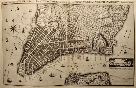 Early Map Of New York City - United States Map