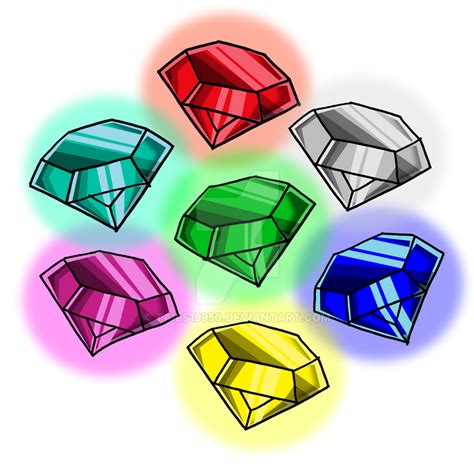 The Chaos Emeralds by Tails19950 on DeviantArt