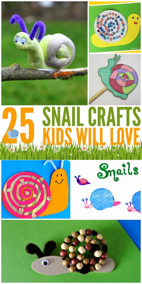 25 Snail Crafts Kids Will Love | Budget Earth