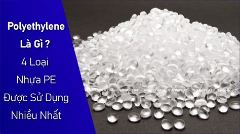 Polyethylene Là Gì? 4 Loại Nhựa PE Được Sử Dụng Nhiều Nhất