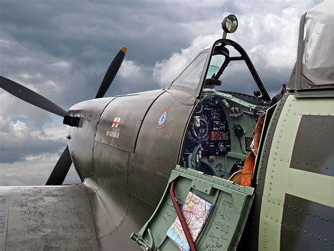 Spitfire Cockpit Photograph by Gill Billington - Pixels