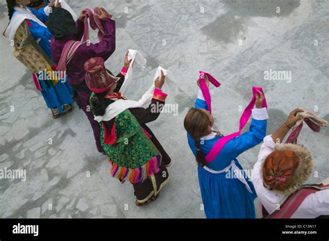 Ladakh dance performance, Leh, Ladakh, India Stock Photo - Alamy