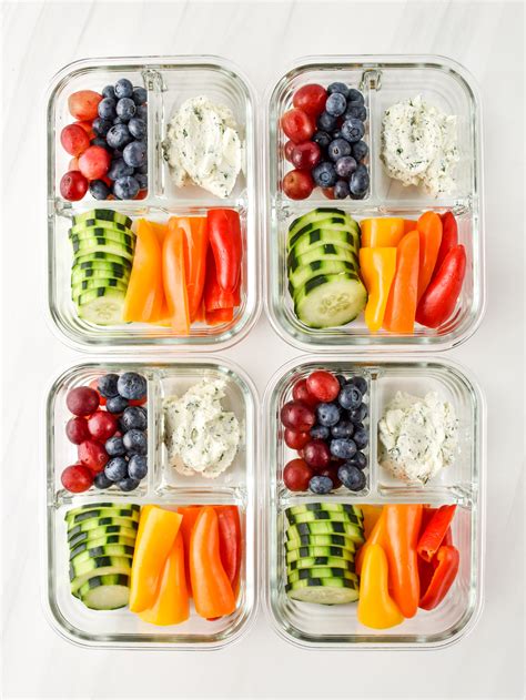 Recipes Images: meal and snack prep