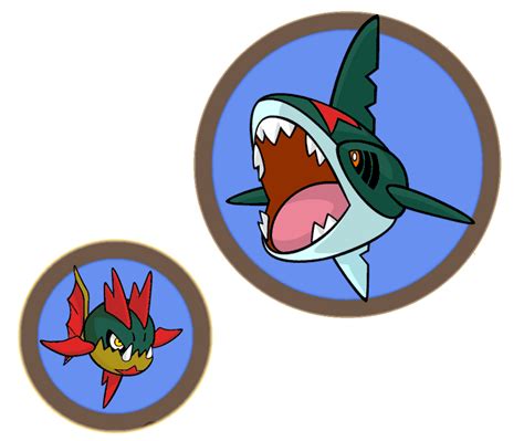 Shiny Redo: Sharpedo Line by SkydraoftheGoddesses on DeviantArt