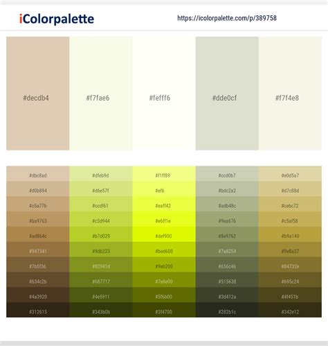 15 Latest Color Schemes with Tan And Ivory Color tone combinations ...