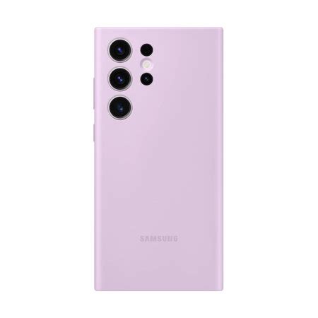 Official Samsung Silicone Cover Lavender Case - For Samsung Galaxy S23 ...