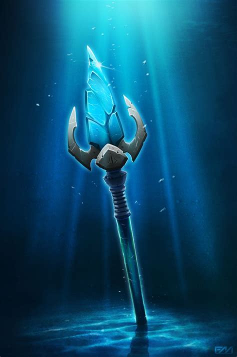 ArtStation - Poseidon's trident Concept, Federico Meloni | Poseidon ...