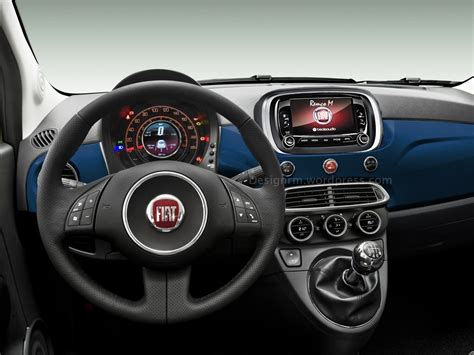 2016 Fiat 500 Facelift Rendering - autoevolution