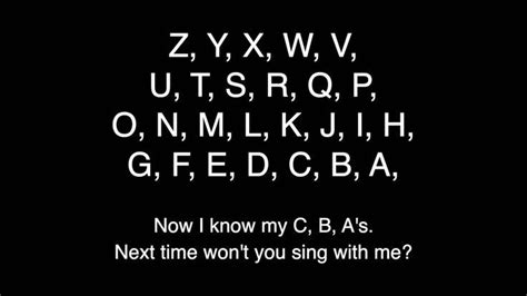 The Backwards Alphabet Song | Alphabet songs, Songs, Holiday songs