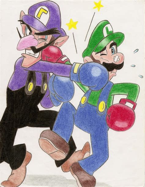 Luigi VS Waluigi by KN-KL on DeviantArt