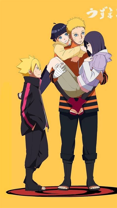 Naruto Family, boruto uzumaki, boruto, uzumaki, anime, HD phone ...