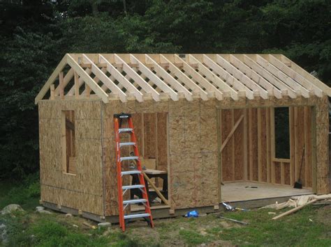 Donn: 10 X 12 Shed Plans W Garage Door 8x10x12x14x16x18x20x22x24