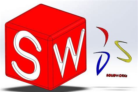 SOLIDWORKs logo - SOLIDWORKS - 3D CAD model - GrabCAD