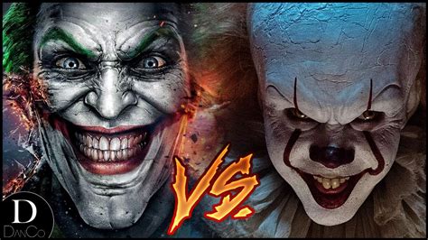 Joker VS Pennywise | DC Comics | IT | BATTLE ARENA - YouTube