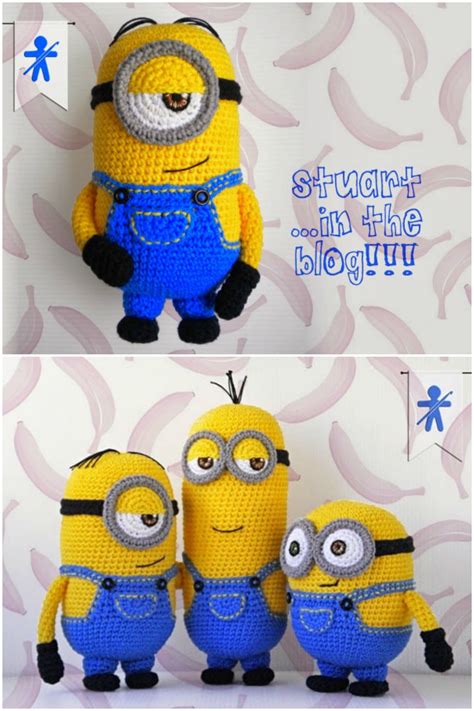 Minion Free Crochet Pattern Collection All The Best Ideas | Pokemon ...