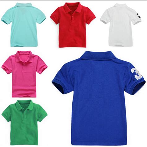 KIDS PIQUE POLO SHIRTS WITH FLAT KNITTED COLLAR & EMBROIDERY | Taj Textile