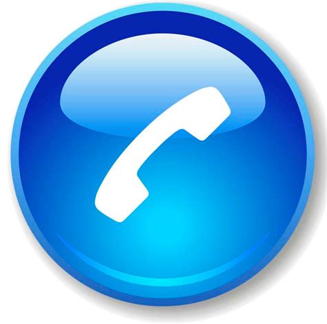 Blue Phone Icon - ClipArt Best