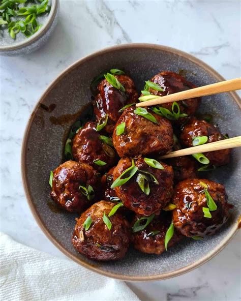 Delicious Asian Pork Meatballs: A Flavorful Delight