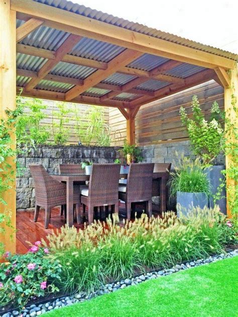 Contemporary Pergola With Fabric Roofing And Fireplace #pergoladiy ...