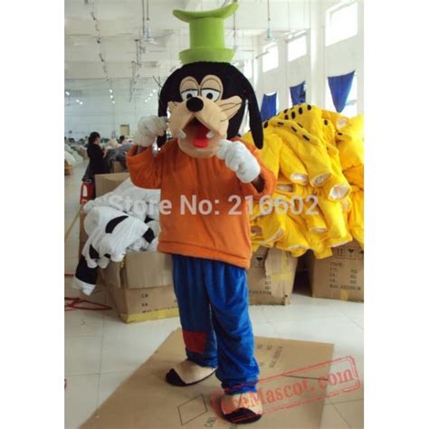 Goofy Dog Mascot Costume