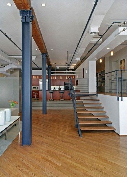 exposed steel beams - love 'em | Loft design, Bright interior design ...