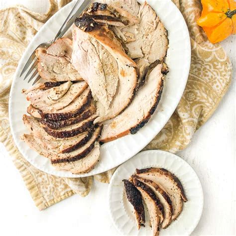 Brined Smoked Turkey Breast Recipe - with easy brine recipe!