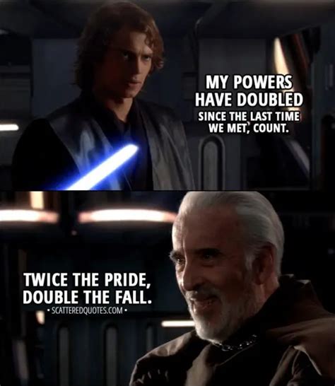 Best 'Count Dooku' Quotes | Scattered Quotes