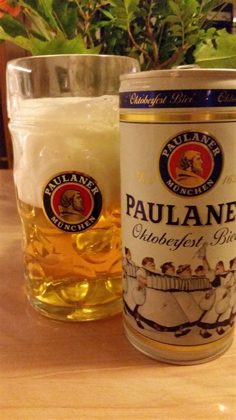 Paulaner Oktoberfest Bier | Oktoberfest bier, Paulaner bier ...