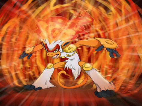 Download Raging Infernape Wallpaper | Wallpapers.com