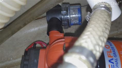 Install Seaflo Water Pump In Travel Trailer RV - Chris -N- Danielle