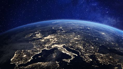 HD wallpaper: Earth, From Space, Europe | Wallpaper Flare