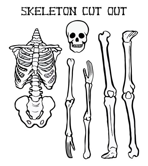 Halloween Skeleton Patterns - 15 Free PDF Printables | Printablee