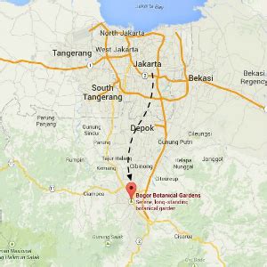 map bogor - Discover Your Indonesia