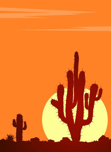 300+ Arizona Desert Sunset Drawing Stock Photos, Pictures & Royalty ...