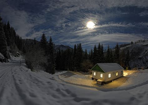 Winter Cabin Wallpapers - Wallpaper Cave