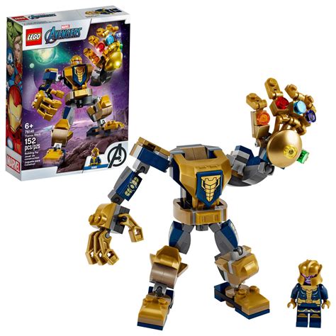 Buy LEGO Marvel Avengers Thanos Mech 76141 Cool Action Building Toy for ...