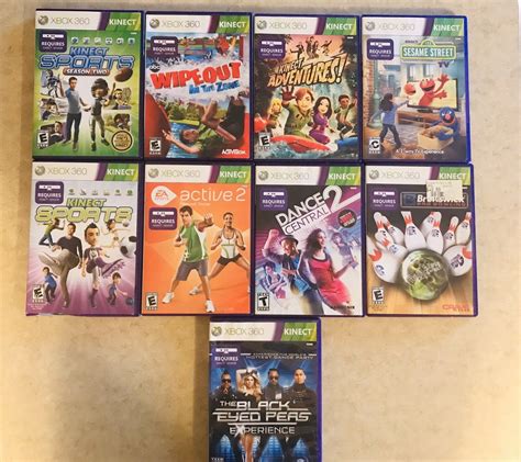 xbox 360 kinect games bundle | eBay