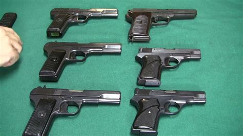 TT-33 Tokarev Pistol variants collecting mil-surplus pistols - YouTube