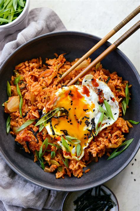 Kimchi Fried Rice Recipe - Simply Scratch