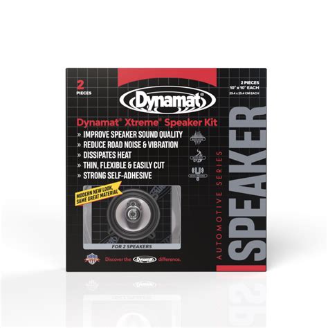 Dynamat Xtreme Speaker Kit – DynamatStore